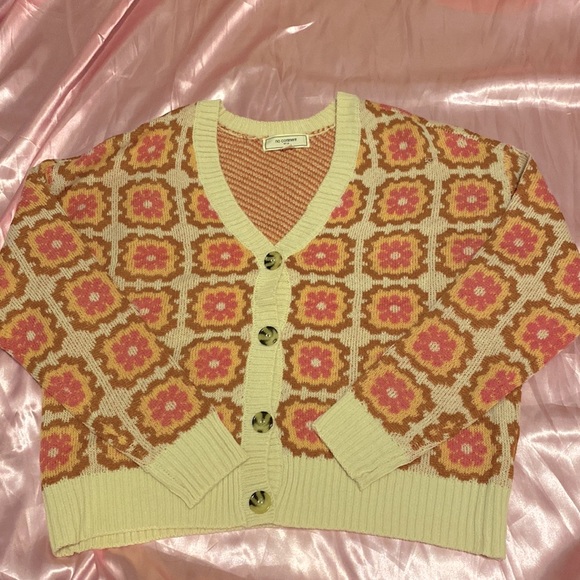 Boho Y2K Knitted Cardigan - Picture 4 of 4
